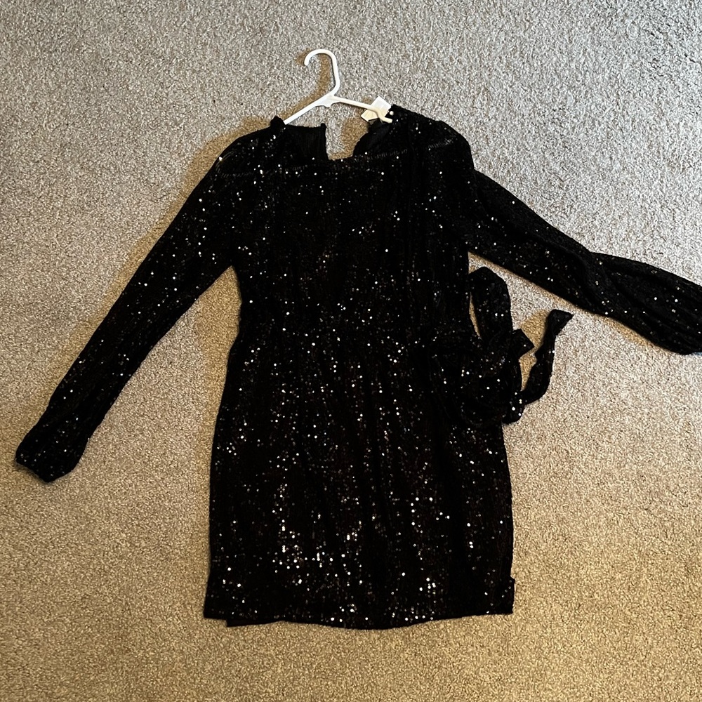 Forever 21 Sequin Wrap Dress
